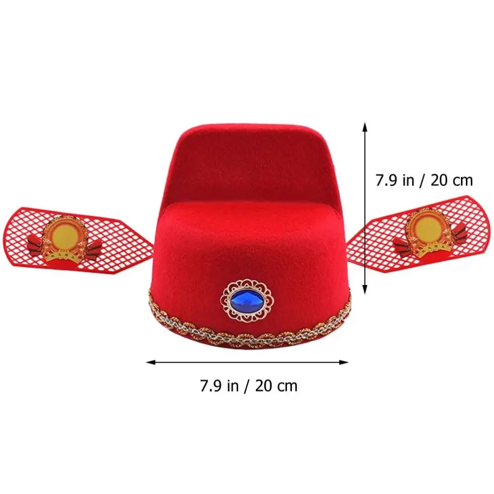 고대 중국 스타일 코스프레 모자, 학술 이미지 한푸 액세서리, 넘버원 학자 모자, 오페라 모자, 사진 소품, 1 개