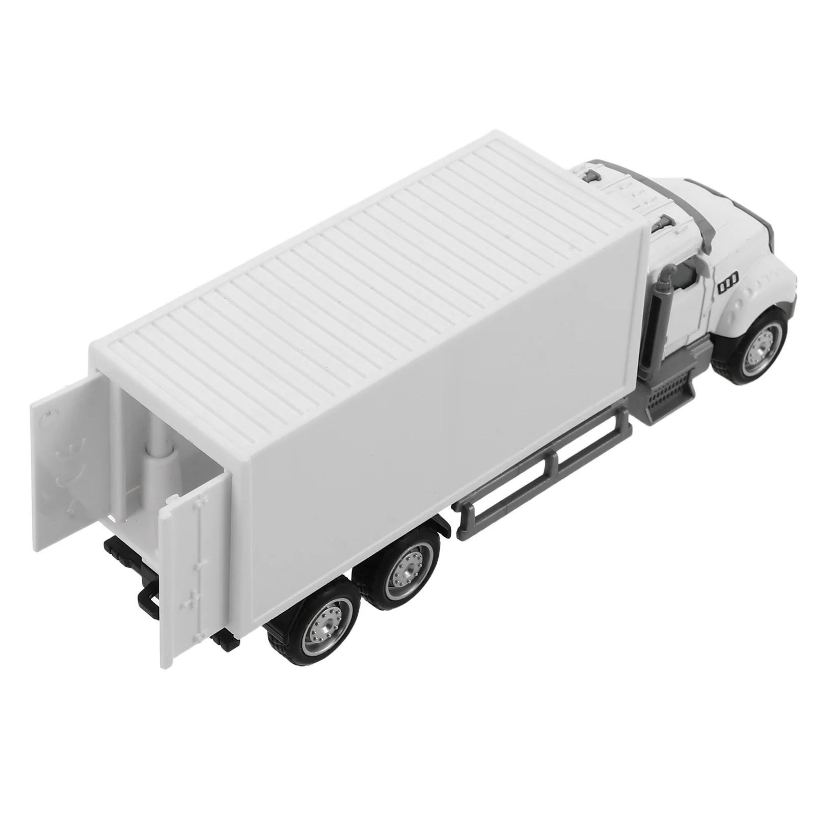 15.5Cm Alloy Container Truck Realistic Semi Truck For Kids Interactive Play Portable Educational Vehicle Display