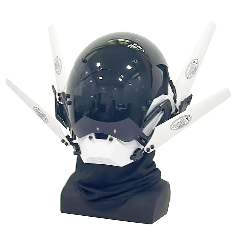 

JAUPTO Punk Mask Cosplay for Men and Women, Techwear Mask, Halloween Mask Fit Party Music Festival Accessories
