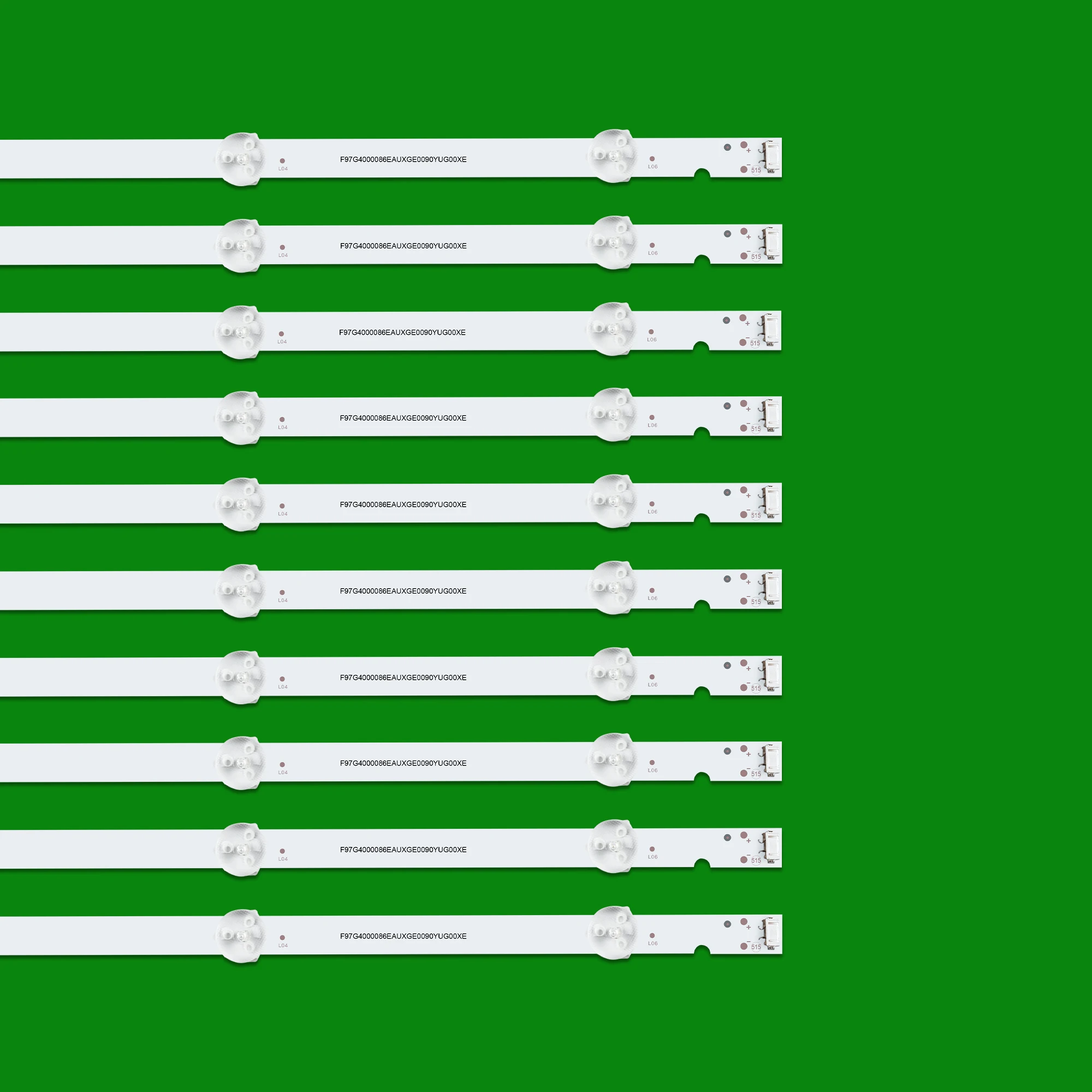10 Teile/satz LED Streifen RF-AZ500E32-0501S-10 MS-L1898 V2 JL.D 50051235 -202AS-M 50M1 50G2A 50G3 50F5 50S1YP SDL500WY(QDO-202)
