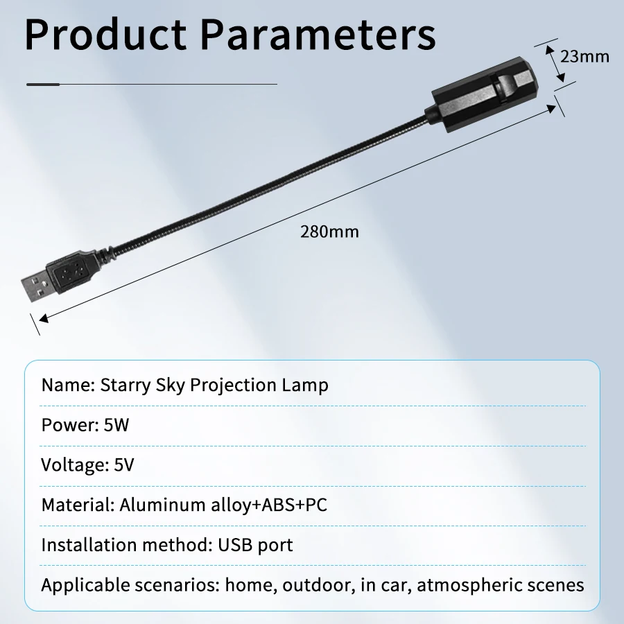 โคมไฟพระจันทร์ฮาโลวีนแบบ LED โปรเจคเตอร์ USB ไฟกลางคืน ของตกแต่งวันคริสต์มาส สำหรับเพดาน ผนัง สร้างบรรยากาศ ปรับแสงได้