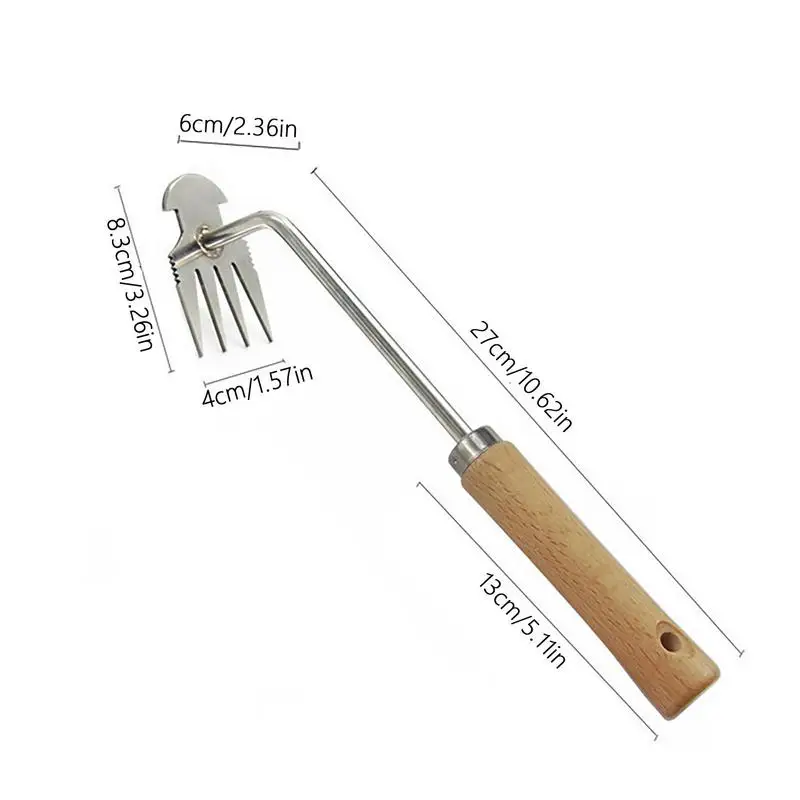 Manual Weeding Puller Tool Vertical Weeding Digging Grass Shovel Lawn Root Remover Garden Hoe Garden Supplie For Weeding Digging