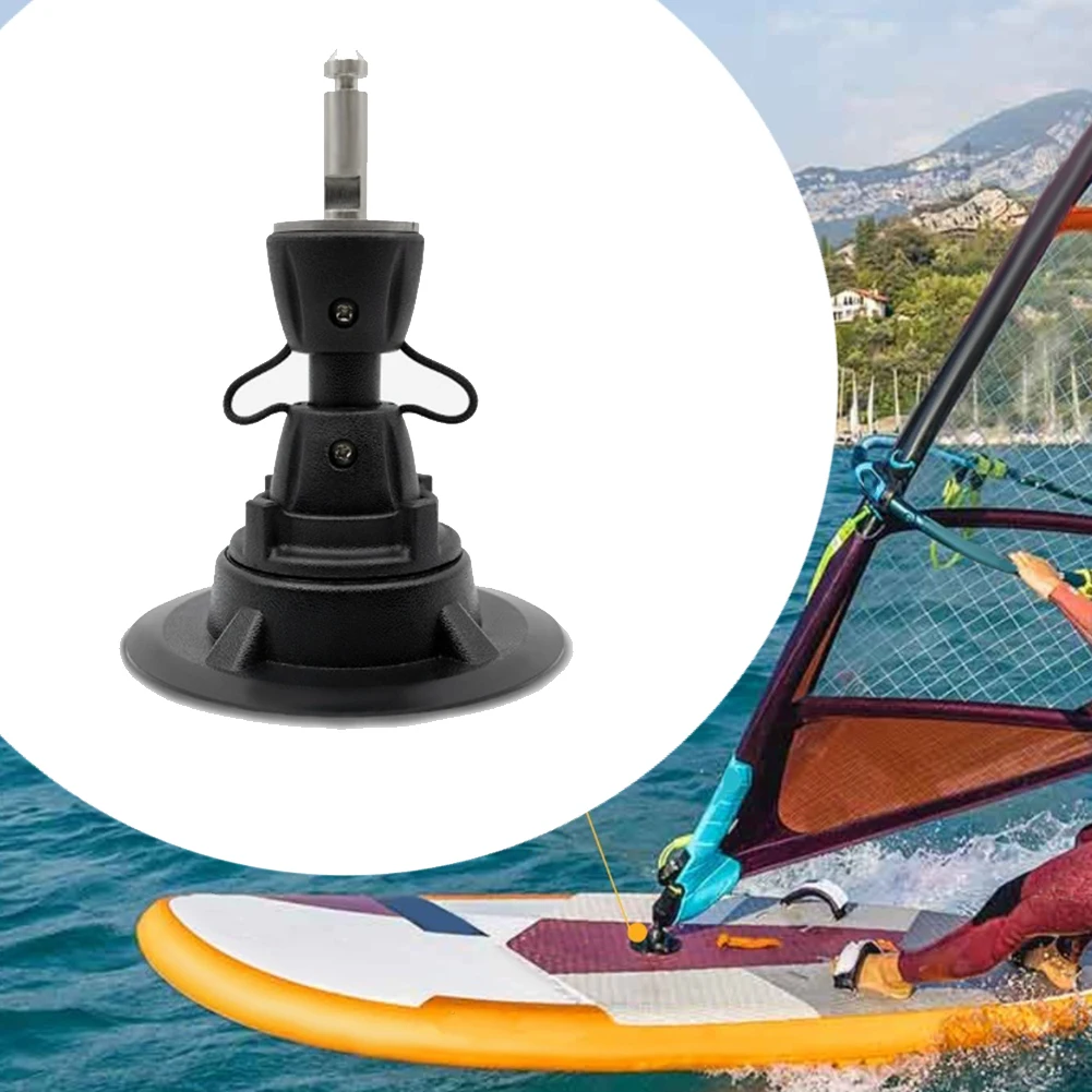 For Surfing For Windsurfing Nylon Steel Construction 360-degree Rotation Black Paddleboard High-strength Material