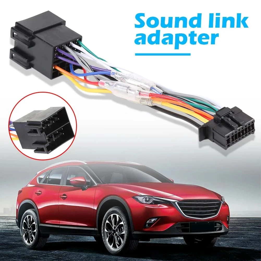 Car Stereo Radio ISO Wiring Harness Connector 16 Pin PI100 For Pioneer 2003-on 2024 Hot Sale Brand New And High Quality