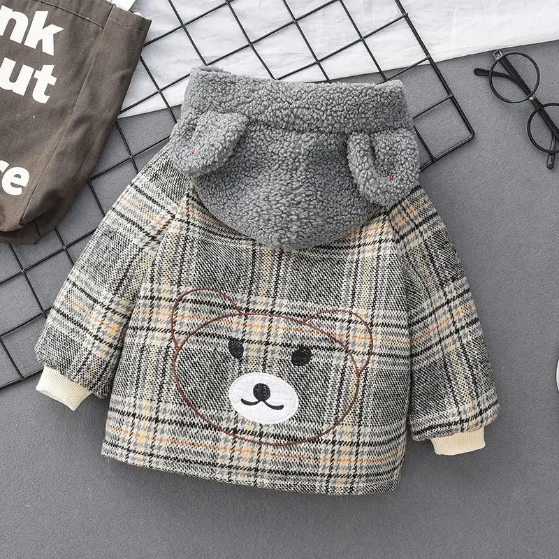 

2024 New Infant Coat For Baby Jacket Autumn Winter Jacket For Baby Boys Costume Toddler Kids Coat Newborn Baby Clothes 1-8Vyear