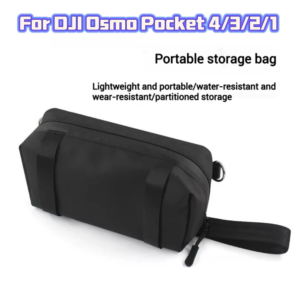 

Waterproof Portable Case for DJI Osmo Pocket 4/3 Pocket 2 1 Creator Combo Protective Bag with Shoulder Strap Camera Accessories