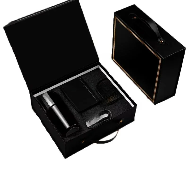 Unique employee gift set Foldable keyboard Mouse Power bank with coffee cup