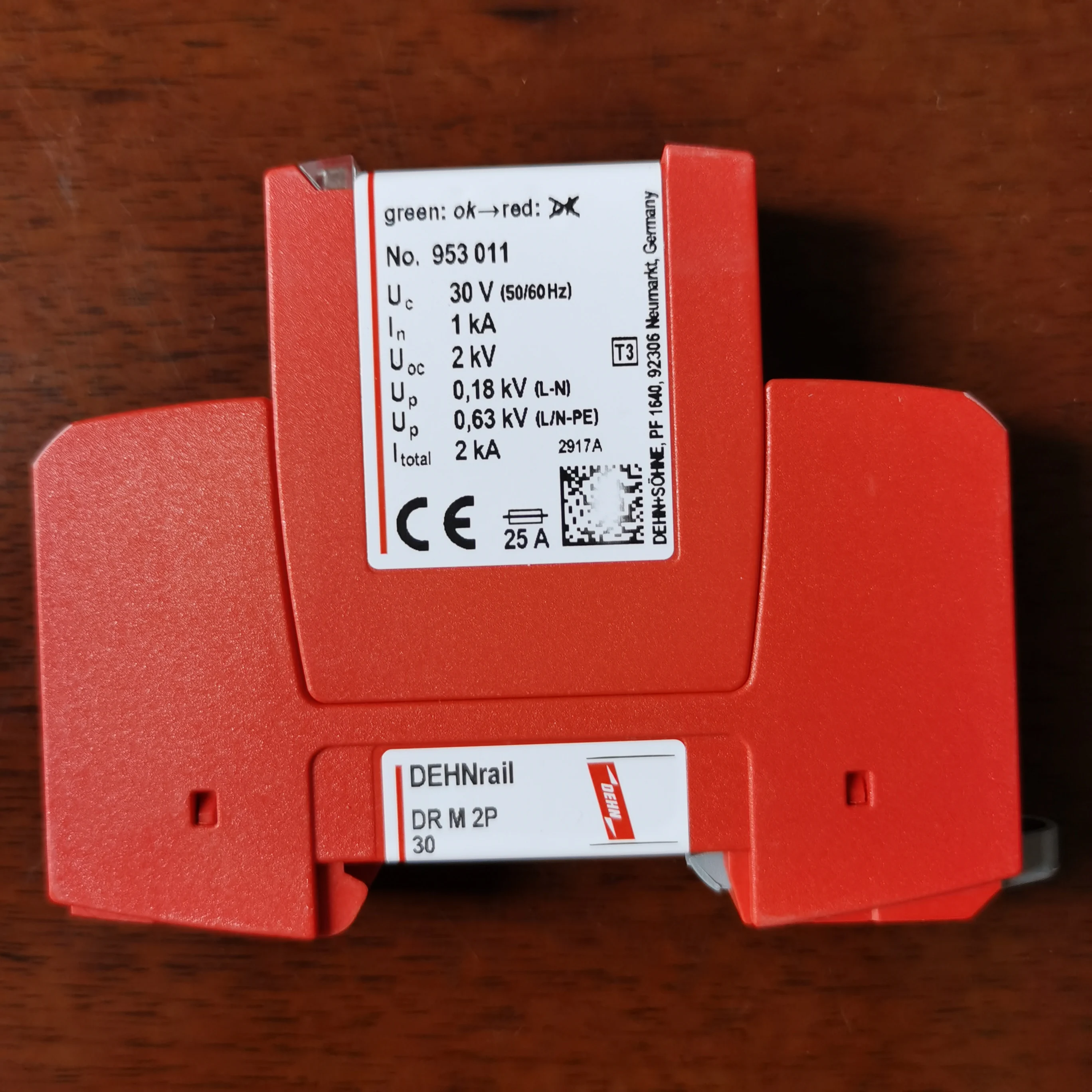 DEHN German Shield DGP M 440 FM Lightning Stray Surge Protector 961165 Original Special Price