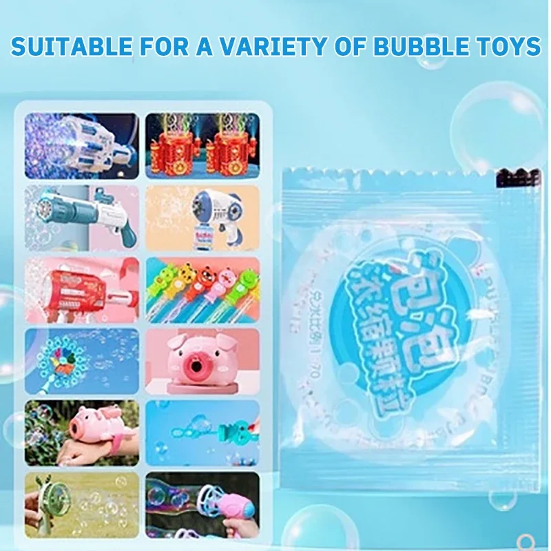 Bubble Concentrate Particles Children\'s Bubble Liquid Toy Accessories Soap Water Toy Making Bubble Summer Toy