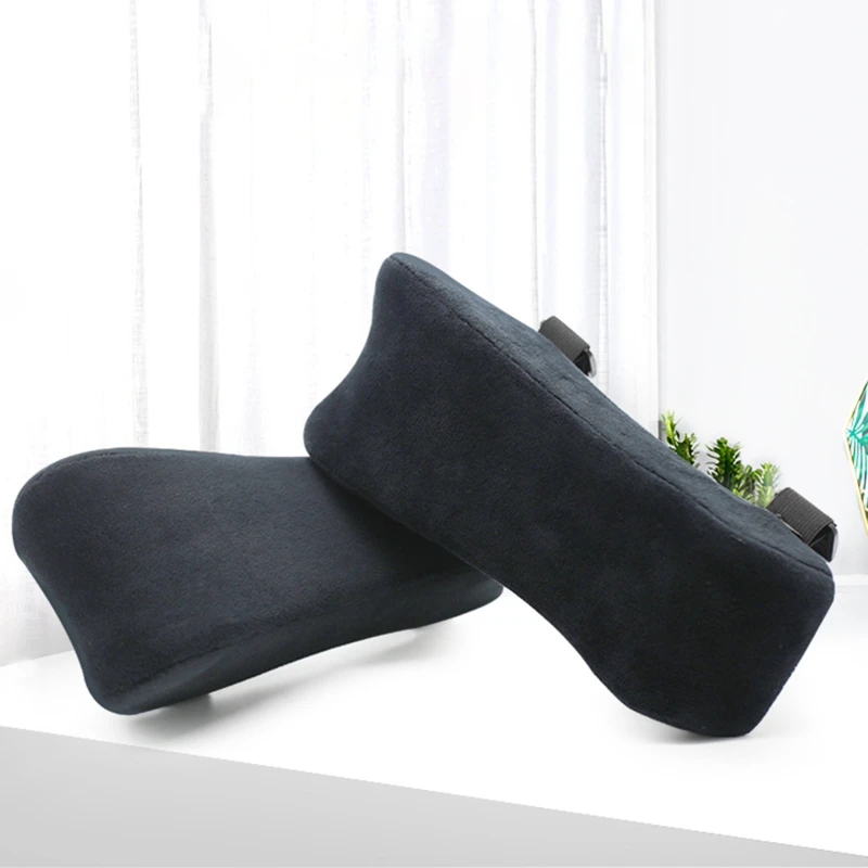 Office Chair Armrest Pad Elbow Pillow Comfortable Support Cushion Memory Foam Inner Core Sofa Cushion For Home Office Game Chair