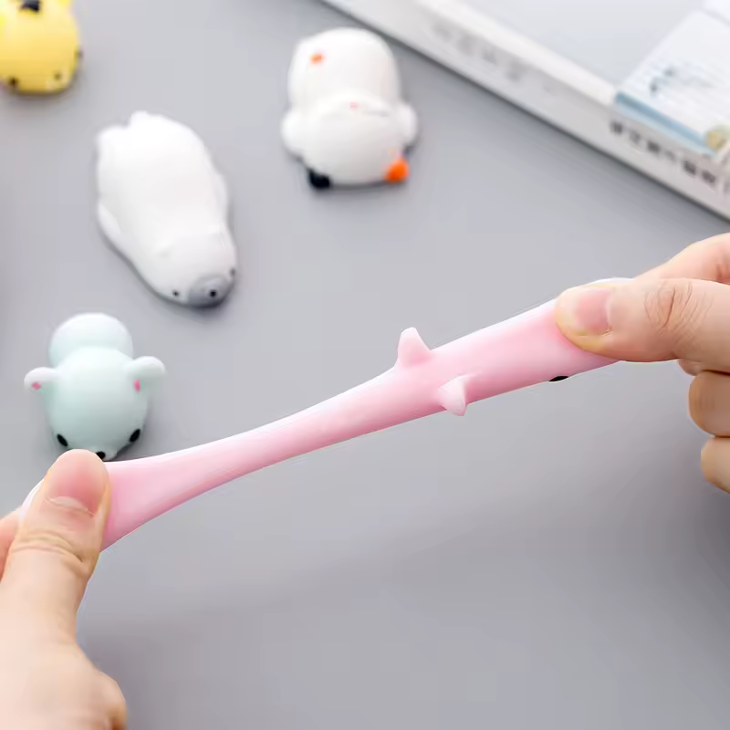 50-5PCS Mochi Squishies Kawaii Anima Squishy Toys For Kids Antistress Ball Squeeze Party Favors Stress Relief Toys For Birthday - Image 5
