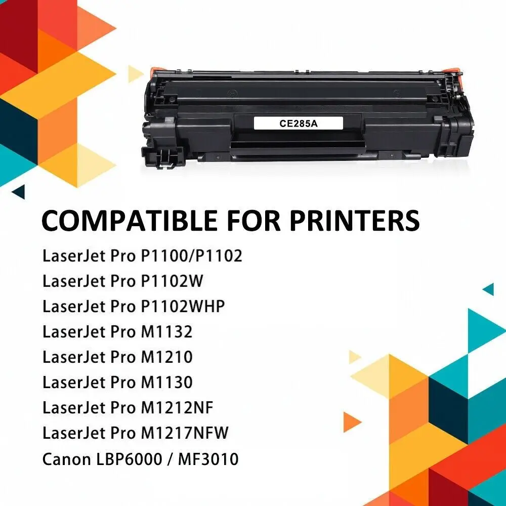 HP LaserJet Pro P1102 P1102w M1212nf mfp용 1PK CE285A 85A 잉크 토너 카트리지