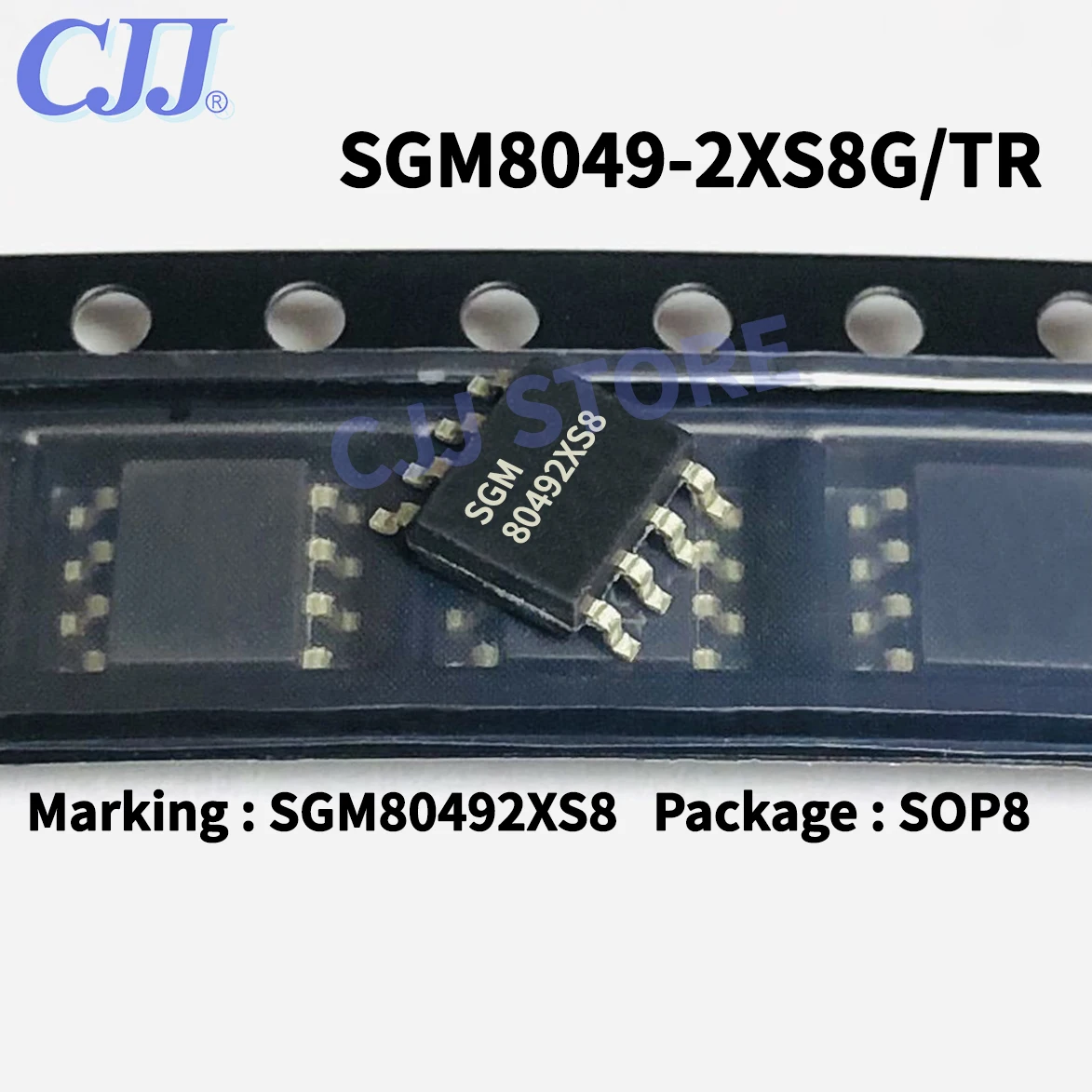 

1~2500PCS/Lot SGM8049-2XS8G/TR Marking SGM80492XS8 Amplifier SOP8 SMD IC SGM8049 new and original
