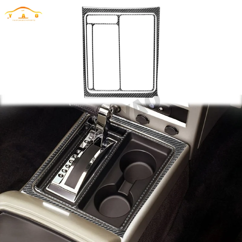 

Shift Indicator Panel Trim Cover Car Interior Decorative Accessories Sticker Carbon Fiber For Hummer H2 2003-2007