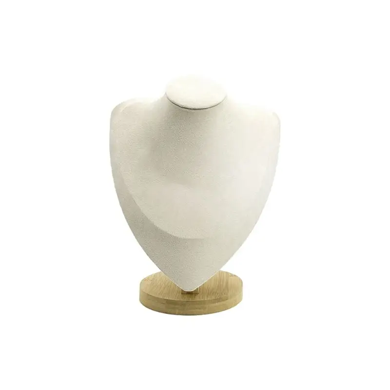 Mannequin Necklace Display Stand Holder Showcase for Jewellry Window Display