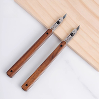 Replaceable Blade Leather Craft DIY Stainless Steel Small Pen Knife Artistically Carved and Cut Sharp and Durable Leather Knife