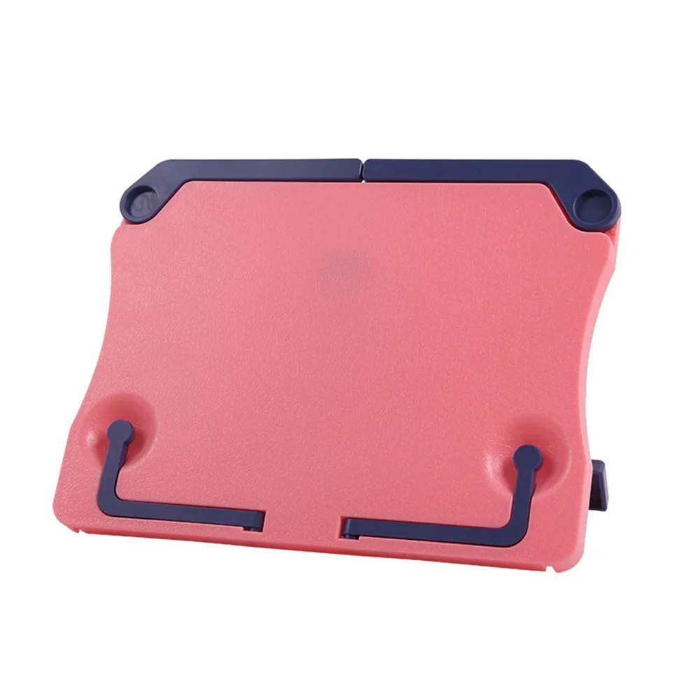 Atril plegable superior 1 * soporte de libro ABS hoja de escritorio plegable para soporte de papel musical ligero de alta calidad