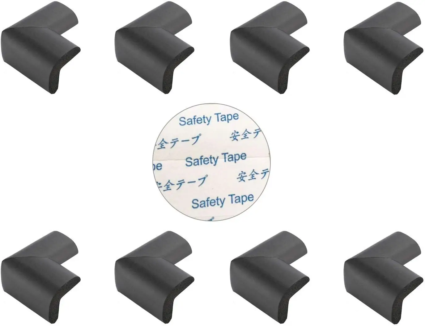 & Corner Guards, 8 Pack \u2013 Table Corner Protector, Desk  Cushion, Baby  Bumper, Baby Safety , Foam Corner Cover,  Bumper for