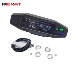 Mini velocímetro lcd Universal RPM, odómetro Digital, instrumento eléctrico, medidor de motocicleta para KR200, accesorios para motocicleta