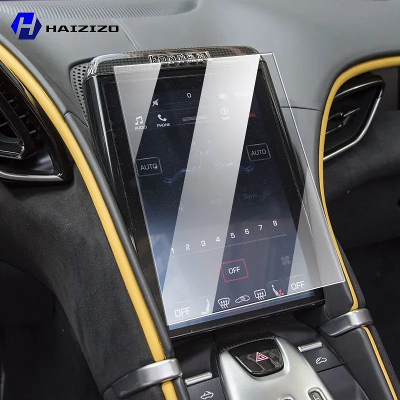 

Для Ferrari Roma 2023-2025 Автомобильный GPS ЖК-экран навигация ТПУ пленка матовая антибликовая защитная пленка для экрана устойчивая к царапинам PPF