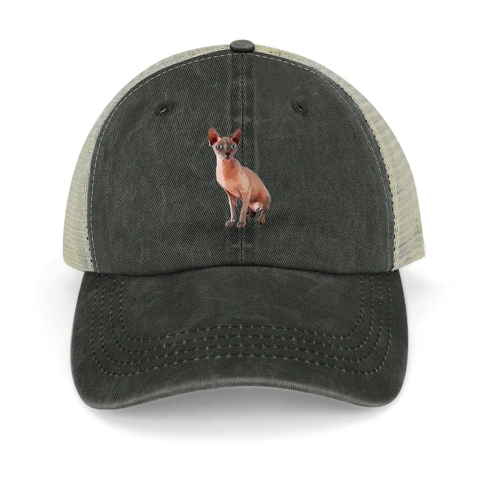 

Sphynx Cat KittenCap Baseball Cap hard hat Custom Cap Hat men Girl'S Hats Men's