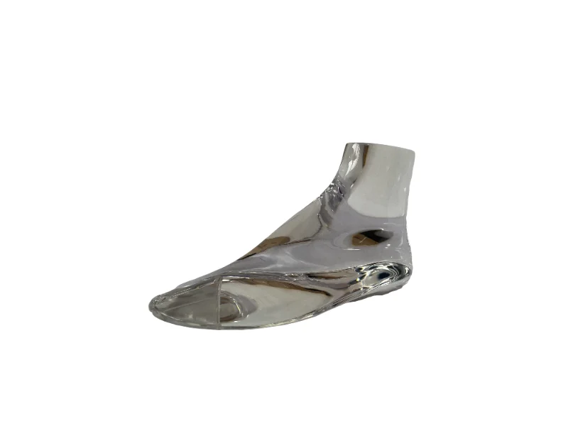 

Open Toes FlipFlops Display Plexi Resin Female Mannequin Foot Form AF-1