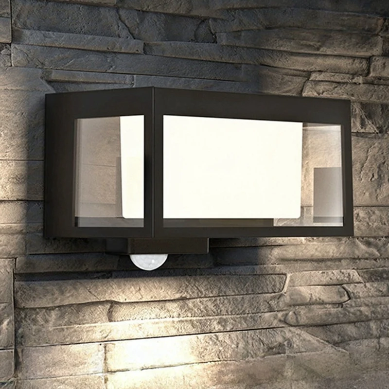 في الهواء الطلق عمود ضوء الشمس مصباح حديقة الأوروبي الشمسية سياج الجدار ضوء مقاوم للماء أضواء الشرفة شرفة باب المرآب