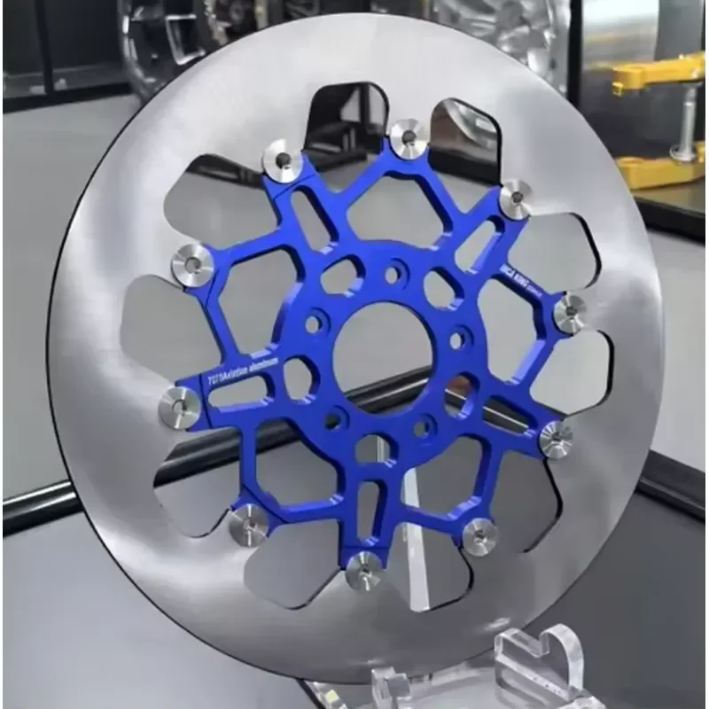 High Performance 13 inch 7075 Aluminum Floating Brake Rotor for Inca 14-23 Touring 5-Bolt 11.5 inch Disc Fit Softail Dyna