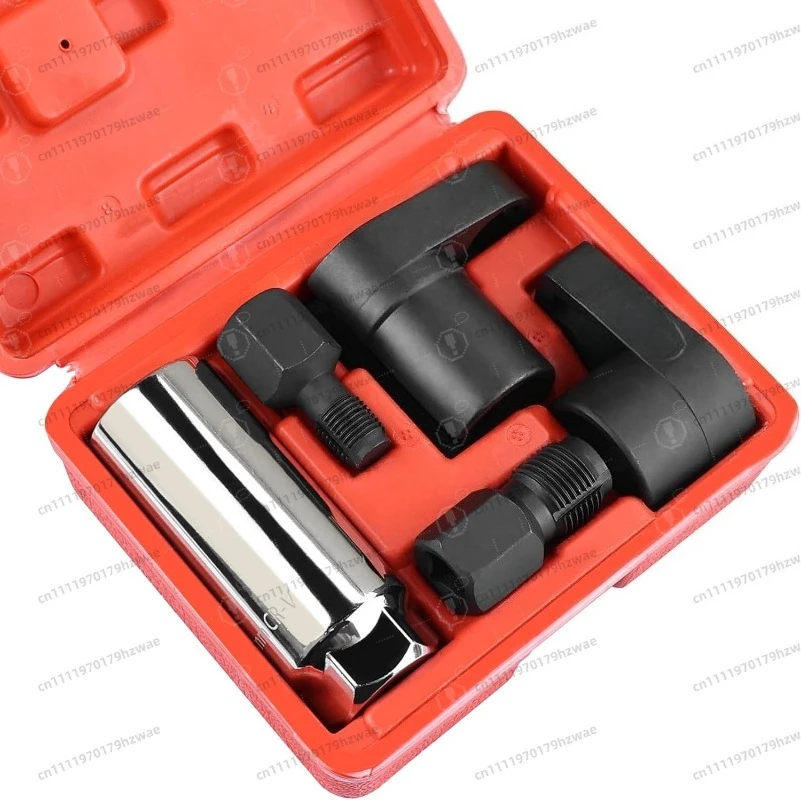 

5Pcs Oxygen Sensor Socket Wrench Set Auto Oxygen Sensor Removal Disassembly Repair Tools