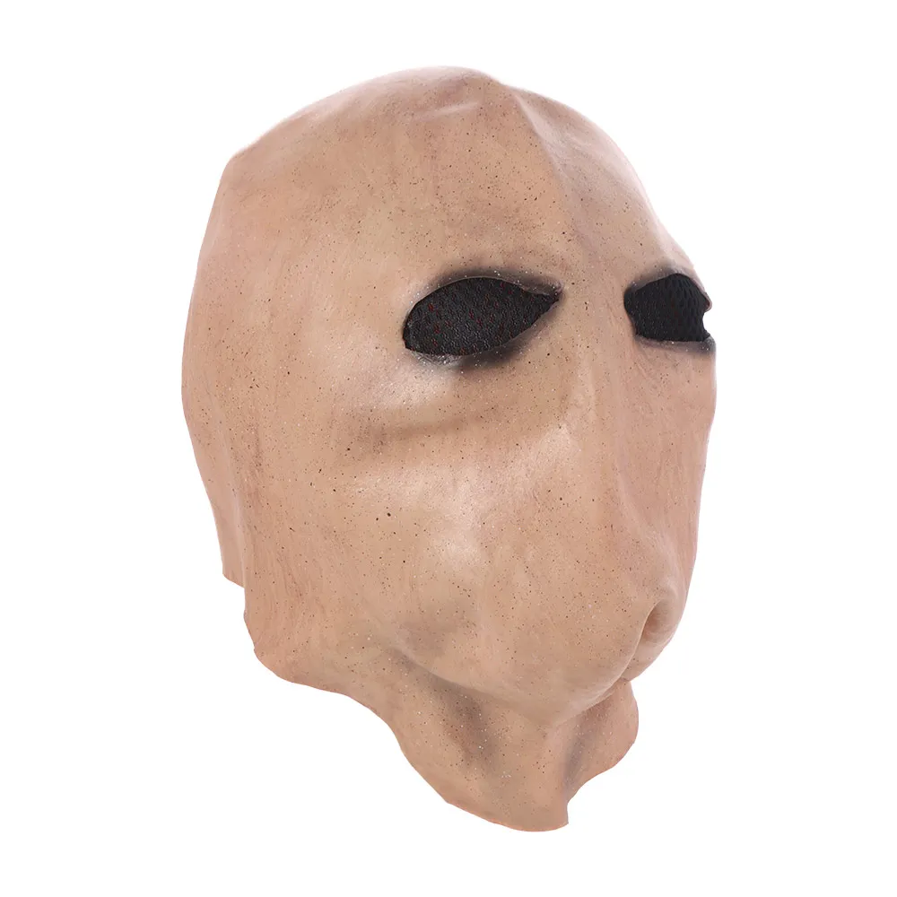 

Faceless Man Halloween Slenderman Mask Dress Up Realistic Alien Skull Latex Helmet Non-toxic 3D Party Cosplay Props