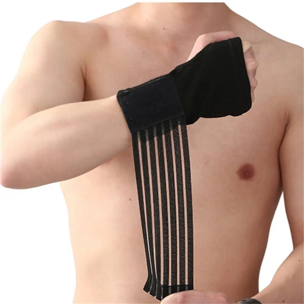 

Safety Hands Care Hand Bracer Belt Brace Bandage Wrist Splint Wrist Brace Wrist Support Elastic Bandage Wrist Protector Pad