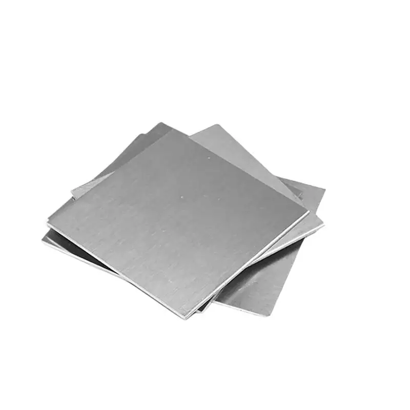 Imagem -03 - Chapa Quadrada Espessura 0.2 0.3 0.5 0.83 mm Chapa de Metal Escovado Plana Polido 100x100 150x150 200x200 Aço Inoxidável Pcs