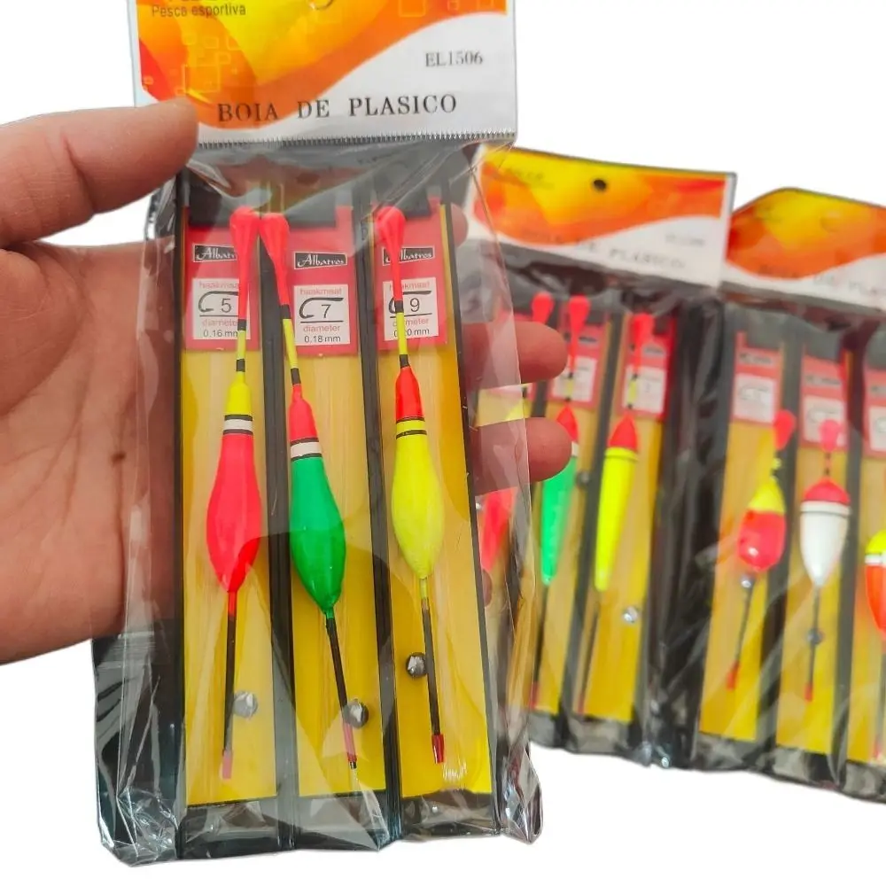 Durable 3pcs/lot Fishing Tackle Pesca Bobber With Bite Lead Fish Drift Set Carp Fishing Line Fish Float Foam Fish Float