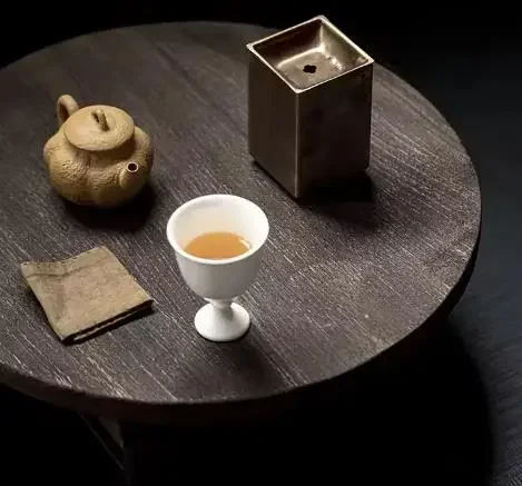 350ml Mini 304 Stainless Steel Brass Jianshui Small Tea Washing Basin Tea Residue Barrel Chaxi Tea Ceremony Accessories Craft