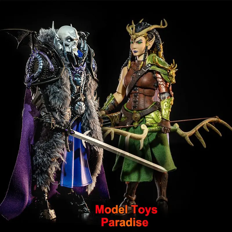 

Original 1/12 Woman Men Soldier Scar Skull Vampire Horde Elves Knight Full Set 6-7inch Action Figure Collectible Toys Gifts