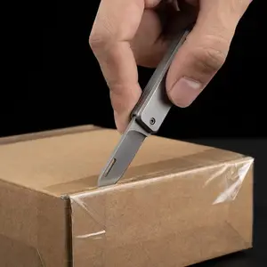 Foldable sharp outdoor multifunction of stainless steel mini knife portable Keychain knife fruits 10 Main Sales Renarse Mini - №7