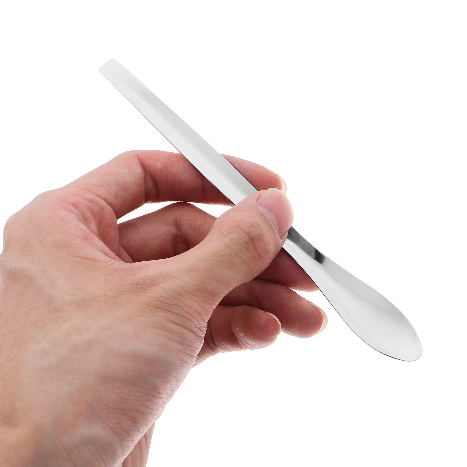 12Pcs Lab Spoon Stainless Steel Reagent Sampling Scoop Versatile Durable for Scientific Environments Small Spoon