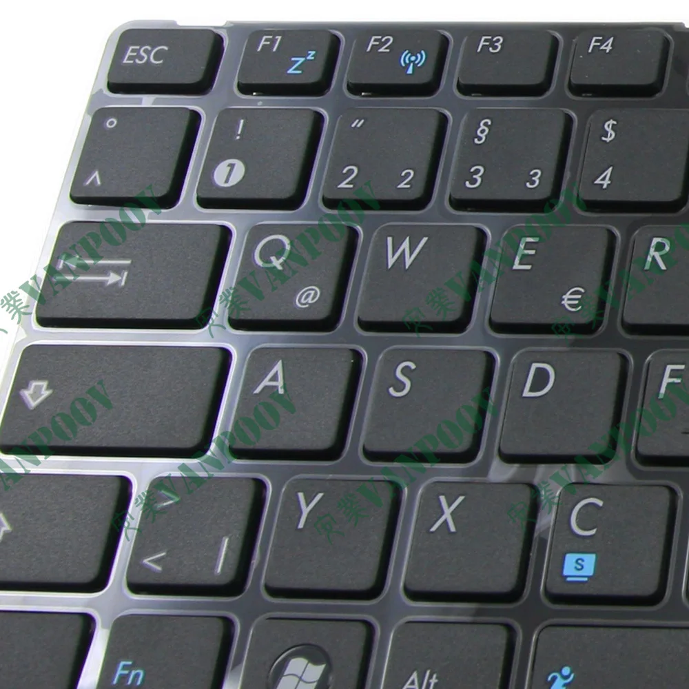 

QWERTZ Laptop Keyboard for Asus N71Ja N53 N53T X55VD UL50 P53 k53s K52 X61 N61 G60 G51 G53 UL50 P53 GR V111462AK Deutsch DE