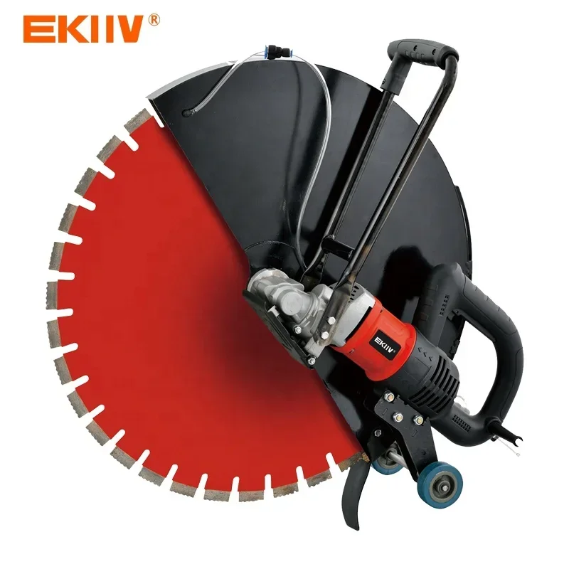 EKIIV 110V 230V 6500W 350mm 420mm 620mm Factory Electric portable wall chaser saw concrete cutting machine Saw Cutting Machine