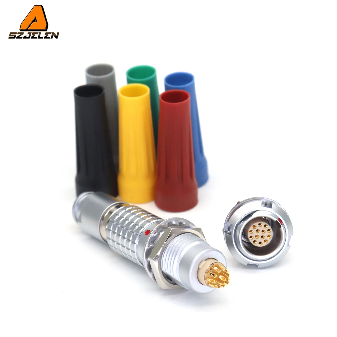 FGG ECG EGG 1B 2 3 4 5 6 7 8 10 12 14 16pin Male Plug And Female Socket Aviation Metal Push Pull Self-locking Connectors