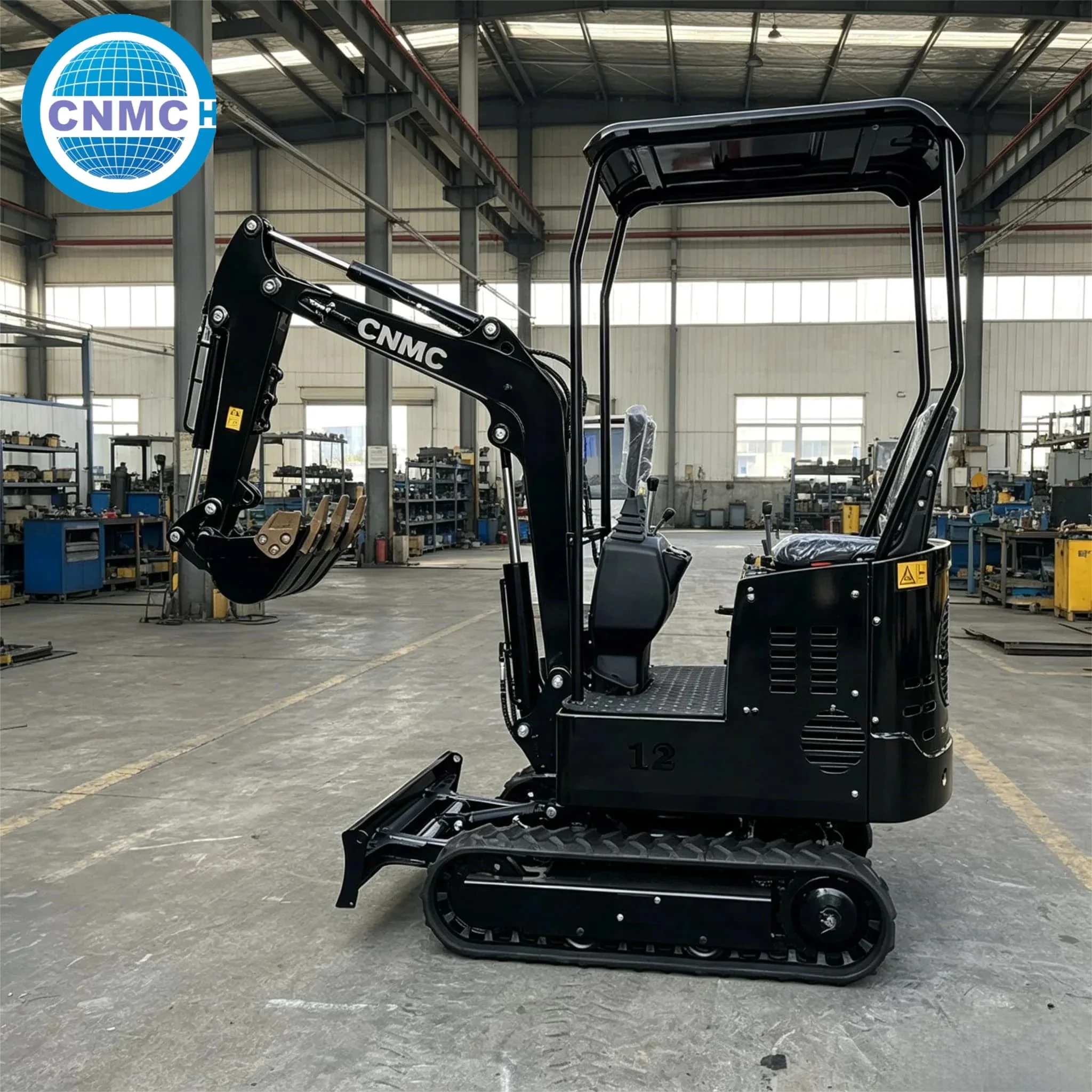 1.2 Tons Crawler Mini Excavator Briggs & Stratton Excavator Digger EPA CE Certification Compact Excavator Garden Farm Use