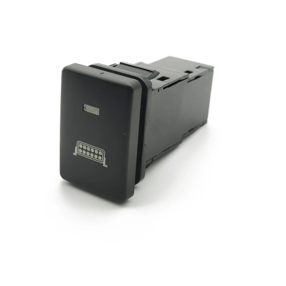 WETKUNSRUM 1 Pc Interrupteur For Clé Voiture Orange LED Antibrouillard Coffre Siège Miroir Chauffage Ventilateur Interrupteur Bouton Poussoir Adapté For Suzuki Jimny 2019 2020 2021(LED Light Bar