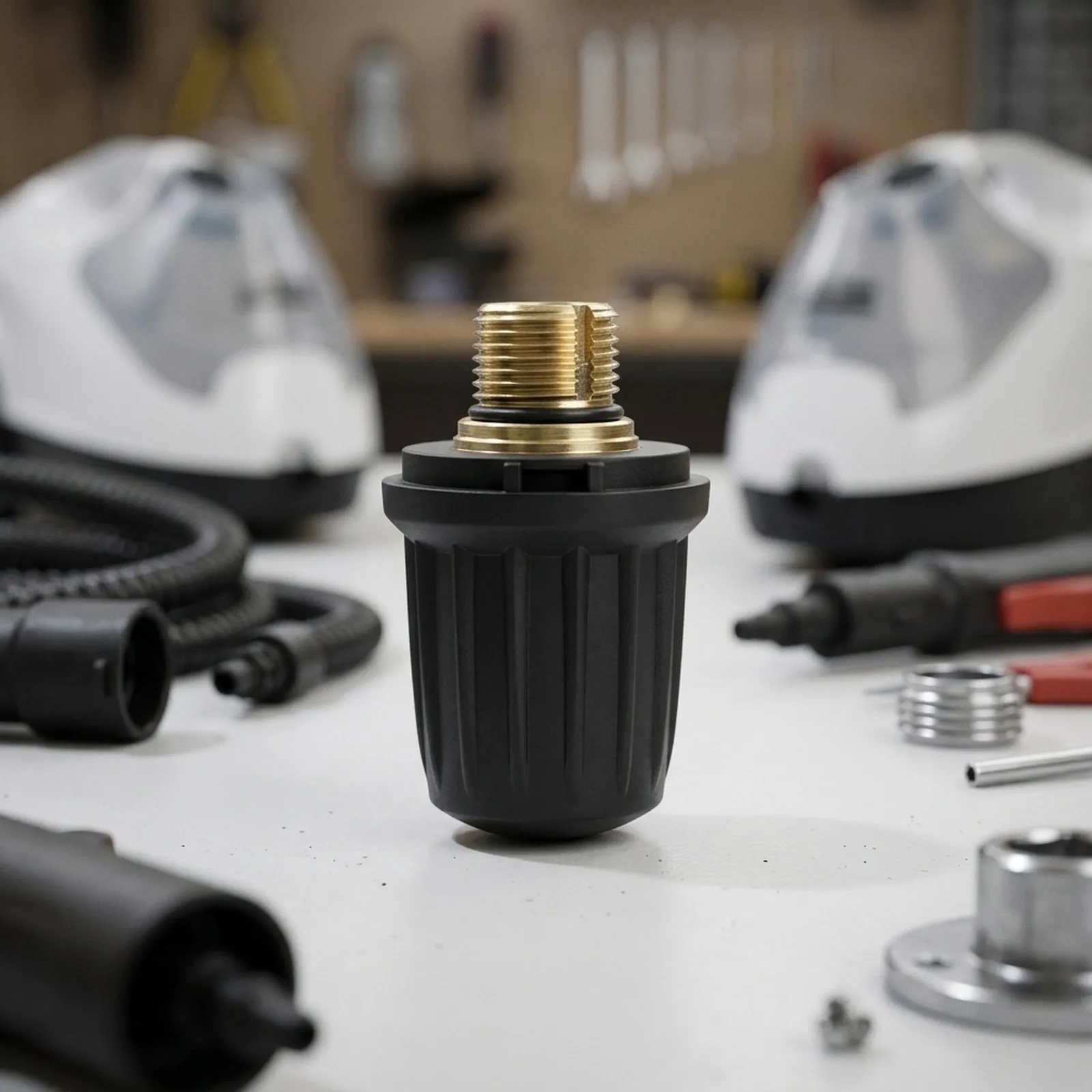 Brass Safety Valve Steam Cleaner Cap For Steam Cleaner Maintenance Steam Cleaner Enhanced Durability Robust Construction
