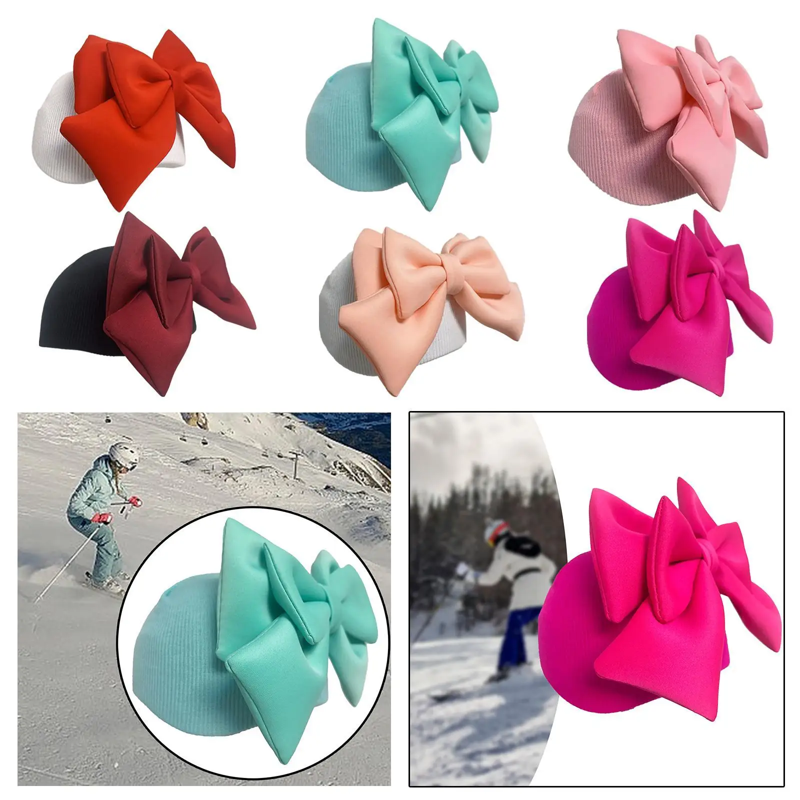 Ski Helmet Cover Decorative Cartoon Cute Girl Gifts Warmer Helmet Decoration