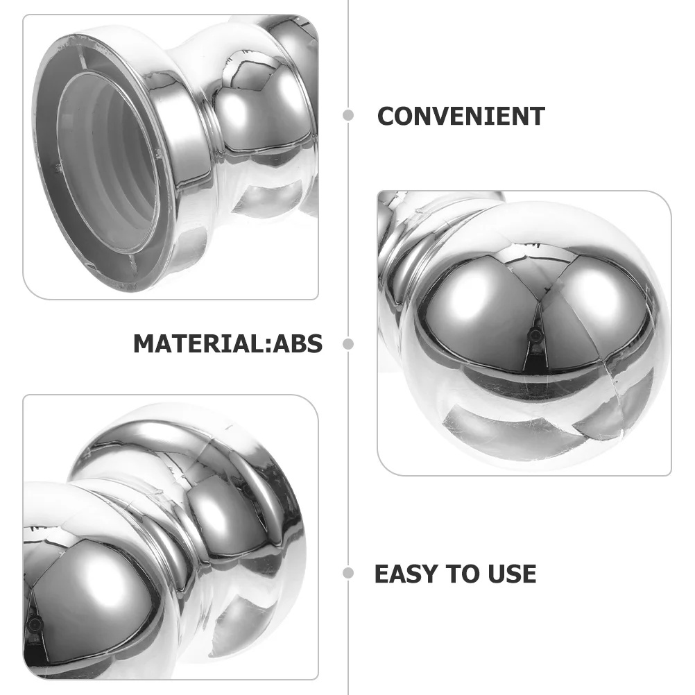 

2pcs Flagpole Finials Abs Topper Decor Outdoor Flagpole Head Replacement Garden Flag Topper Yard Flag Finials Pole Ornament