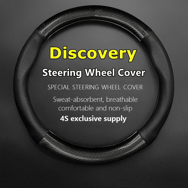 No Smell Thin For Land Rover Discovery Steering Wheel Cover Leather Fit 4.0 5.0 SC V6 V8 HSE 2.7 3.0 TDV6-S 2004 2005 2009 2010