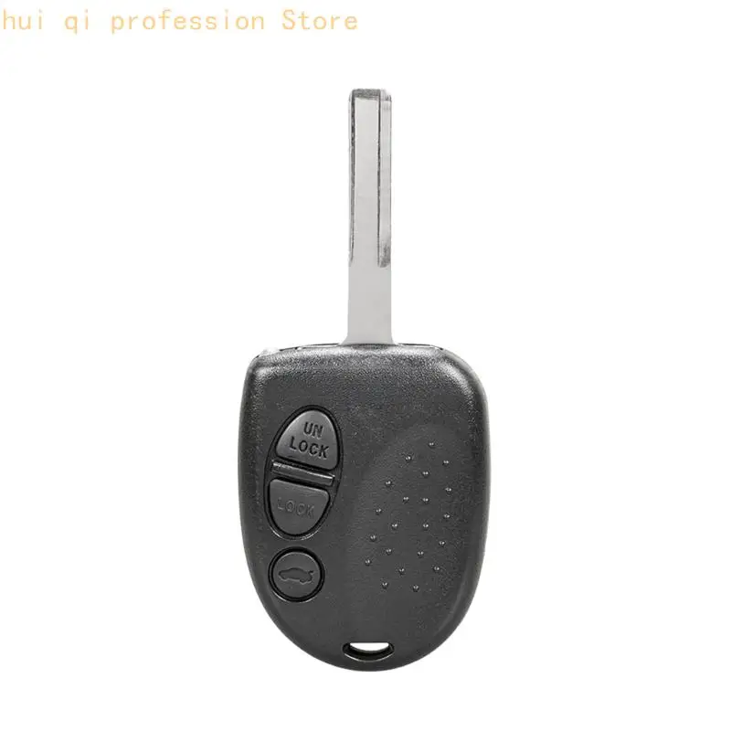 Black Remote Shell Case with Blank Blade, Replacement Housing for Worn Repair and Circuit Board Move Daily H8WE