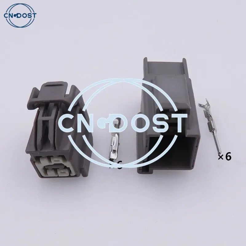 1 Set 6 Hole 7282-6454-40 Automobile Rear Camera Wiring Connector Car Plug AC Assembly For Ford 7283-6454-40