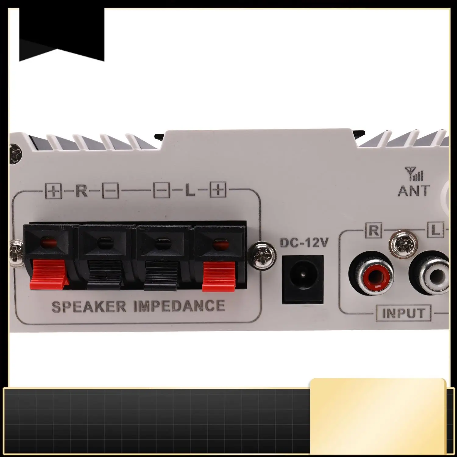 

Kentiger Hy - V11 Bluetooth Amplifier 2-Channel Super Bass Audio Amplifier With Remote Controller Tf Usb Fm 85Db Mp3 Fm Radio-N3