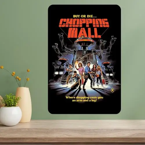 Chopping Mall Classic Movie Metal Poster Sign